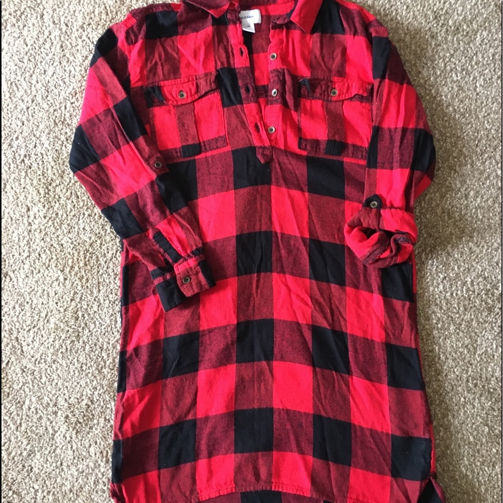 Girl’s Old Navy plaid dress size 10